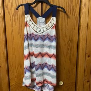 Chevron tank top
